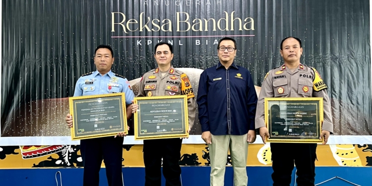 Polres Nabire Raih Penghargaan Anugrah Reksa Bandha