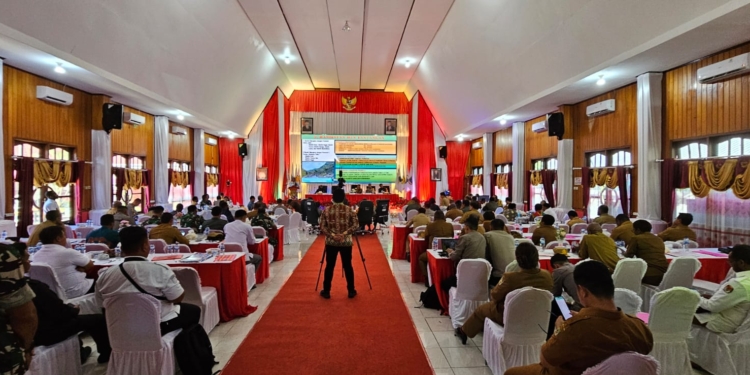 Pastikan Kesiapan Pemilu 2024, Pemprov Papua Tengah Gelar Rakorda Se-Provinsi Papua Tengah