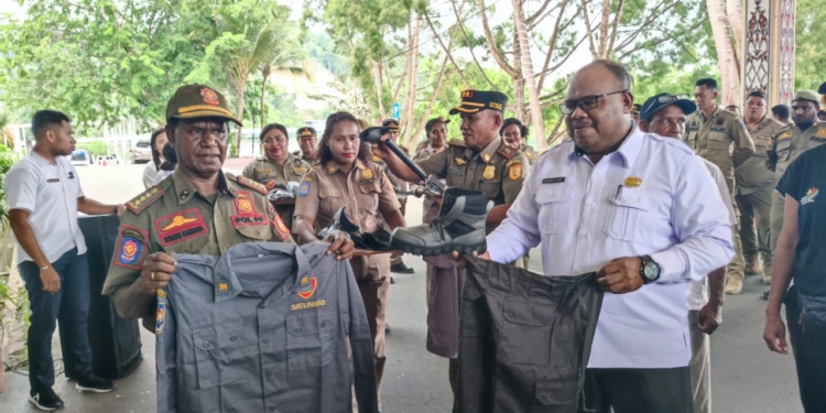 PJ Sekda Kota : Atribut Satlinmas Di Gunakan Saat Pemilu Bukan Untuk Kegiatan Pribadi Anggota Linmas