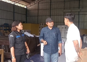 KPU Nabire Di Kunjungi Anggota KPU Devisi Tekhnis Dapil 1 Provinsi PT, Ini Yang Dilakukan