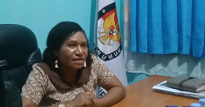 KPU Nabire Sudah Terima Kekurangan Surat Suara DPRD Kab/Kota Dan DPR Provinsi
