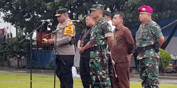 Amankan Pemilu 2024 Kodam XVII Cenderawasih Terjunkan 4.579 Personel.