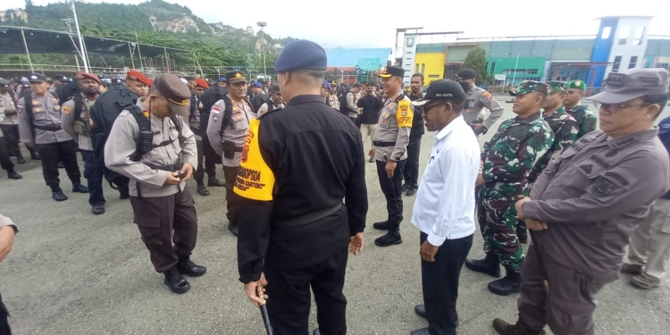 Polresta Jayapura Siapkan 460 Personel Amankan 940 TPS di Kota Jayapura