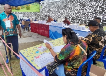 Pencoblosan Di TPS 039 Tanjungria Molor Akibat Pendistribusian Logistik Terlambat