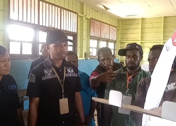 Gunakan Sistem Noken, Pencoblosan Di 4 TPS Di Distrik Yaro Nabire Dihentikan