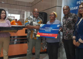 Hari Ini Bansos Sembako Dan PKH Di Kota Jayapura Tahap I Tahun 2024 Di Salurkan