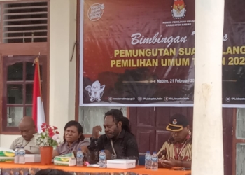 24 Februari 2024, 7 TPS Di Nabire Akan Lakukan PSU. Ketua KPU Ajak Masyarakat Gunakan Hak Suaranya