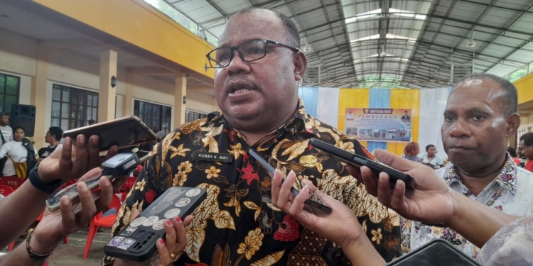 Pembukaan Kegiatan Padat Karya Tahap I Tahun 2024 Di Hadiri Sekda Kota Jayapura