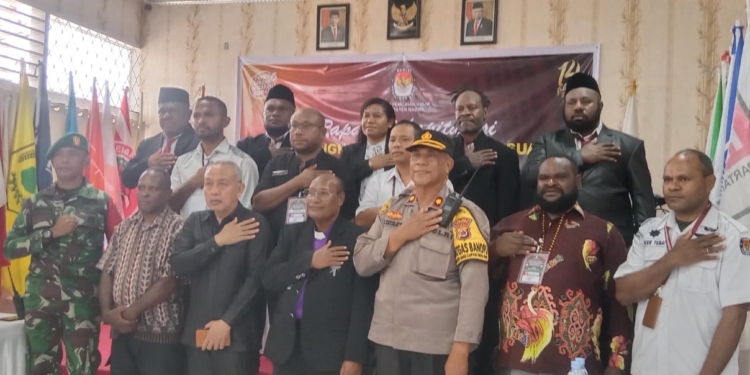 Ketua KPU Kabupaten Resmi Buka Rapat Pleno Rekapitulasi Suara Pemilu 2024 Tingkat Kabupaten