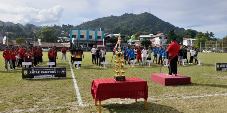 PT AMJ RN Beri Dukungan Pada Turnamen Sepakbola Antar Kampung II Tahun 2024