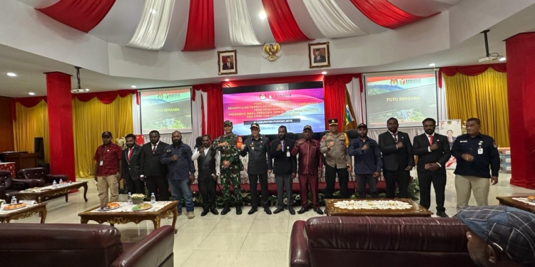 KPU Puncak Jaya Gelar Pleno Rekapitulasi Suara Tingkat Kabupaten, 5 Distrik Selesai