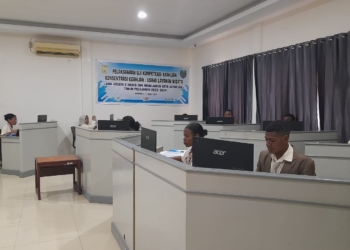 284 Siswa Dari 5 Program Keahliaan Mengikuti UKK Di SMK N 2 Jayapura