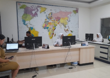 284 Siswa Kelas XII Di SMK N 2 Bismen Jayapura Mengikuti SAS