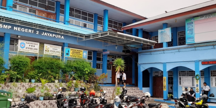 H-3 Tryout dan PTS Siswa Di SMPN 2 Jayapura Berjalan Tertib Dan Lancar