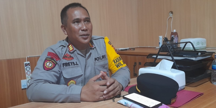 8 Bulan Jabat Kapolsek Japsel, AKP Frets Lamahan Di Mutasi Ke Polres
