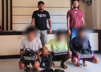 Di Waena Polisi Bekuk 3 Remaja Inisial MA, KM, Dan PB, Ada Apa ?