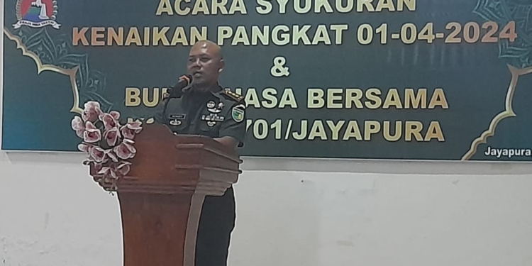 Dandim 1701 Jayapura Buka Puasa Bersama Para Insan Pers Di Jayapura