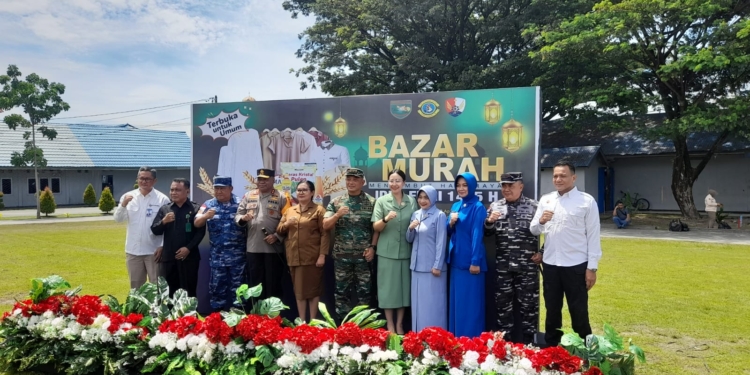 45 UMKM Ambil Bagian Dalam Bazar Murah TNI Jelang Idul Fitri 1445 H