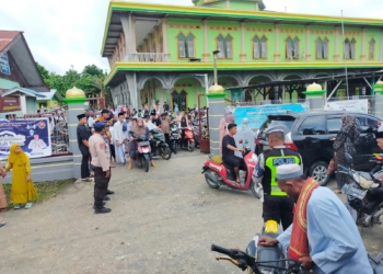 Shalat Idul Fitri 1445 H/2024 M Di Waropen, Berjalan Aman Dan Lancar