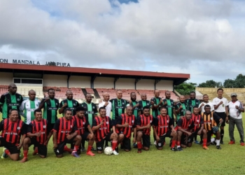 Laga Persahabatan All Star Persiwa Vs All Star Persipura, Ajang Kebangkitan Sepakbola Di Pegunungan Papua