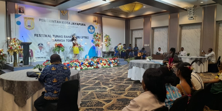 Siswa SD Dan SMP Antusias Ikut Festival Tunas Bahasa Ibu (Bahasa Tobati), Ajang Pelestarian Budaya