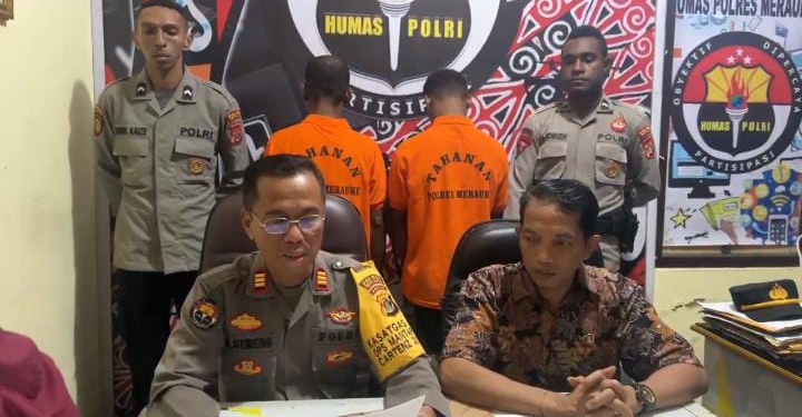 Polsek Sota Tangkap Pelaku Pencurian BBM, Ayah Dan Anak Ditahan