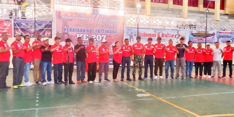 Ikemal Biak-Supiori Launching Kegiatan HUT Pattimura Yang Ke 207 Tahun