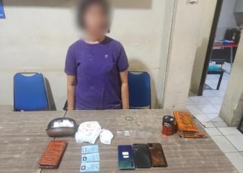 SJ Alias Ceria, Seorang Perempuan Penjual Sabu Di Kali Acai Di Tangkap