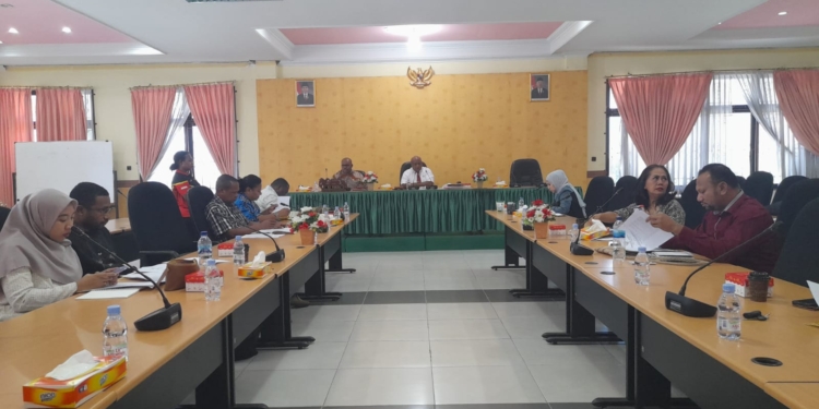 Pansus Otsus DPRD Kota Rapat Dengan Pihak Pemkot Jayapura Bahas Hal Ini