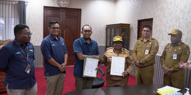 Pemprov Papua Tengah Teken MoU Dengan PLN, Subsidi Token Listrik Gratis Bagi OAP