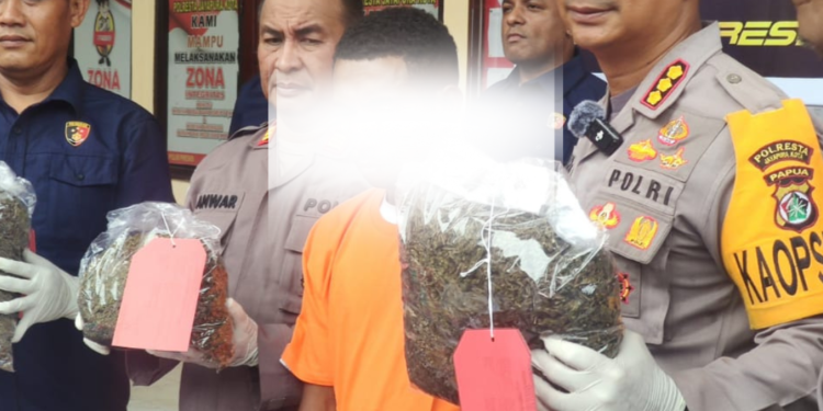 Sat Narkoba Berhasil Ungkap Kasus Peredaran Narkotika Jenis Ganja di Pelabuhan, 1 Kasusnya Pelaku berhasil di Tangkap Inisial JN