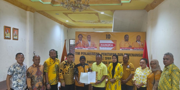 Hari Kedua, 3 Kandidat Bacalon Walikota Ambil Formulir Pendaftaran Di Partai Hanura