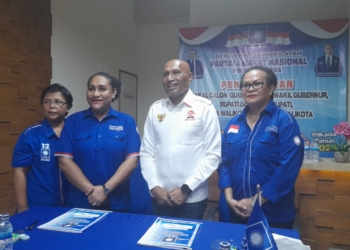 Kembalikan Berkasnya, BTM Dan Tim Sambangi Kantor PAN Provinsi Papua, Ini Tanggapan Yulianus Rumbairussy