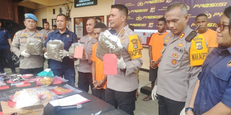 Hendak Kirim Ganja Ke Sorong, JN Berhasil Di Tangkap Di Pelabuhan