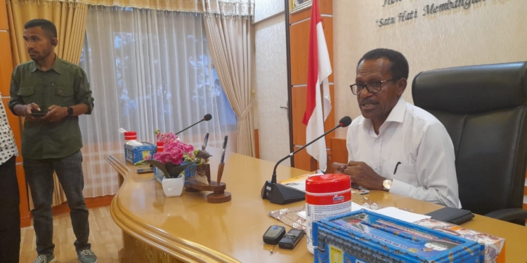 Frans Pekey : Kehadiran Pers Sangat Membantu Pemerintah Daerah Kota