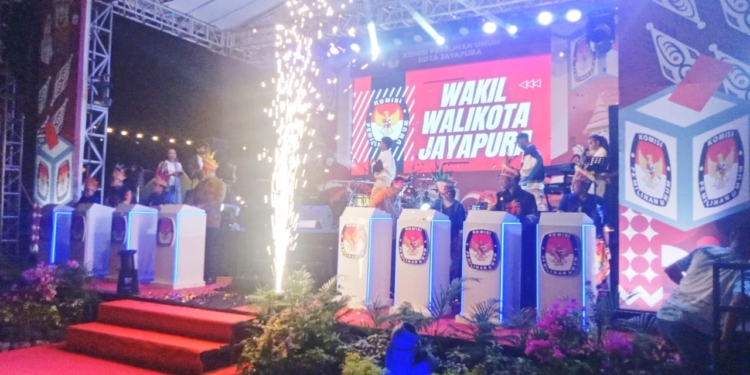 KPU Launching Peluncuran Pilkada Kota Jayapura 2024