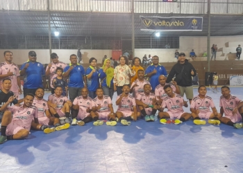 Tim Futsal BPKAD Kota Jayapura Menjuarai Turnamen Futsal Hut PT Air Minum Jayapura Thn 2024