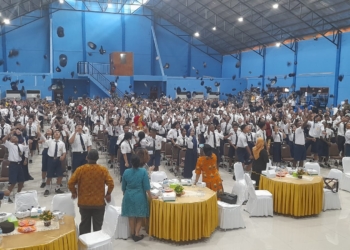 Ini Penjelasan Sekolah Kenapa 369 Siswa Kls 9 di SMPN 2 Jayapura Lulus 100 Persen