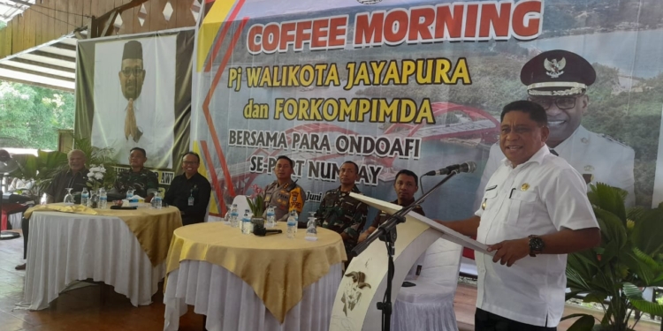 Bertemu Para Ondoafi Port Numbay, Pj Walikota Sampaikan Beberapa Pekerjaan Besarnya