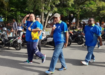 Jalan Sehat Bersama Tukang Ledeng Jayapura Dalam Rangka Hut Ke-32 PT Air Minum Jayapura