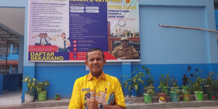 Di SMPN 9 Hamadi Jalur Zonasi Tetap Di Prioritaskan Pada PPDB Tahun 2024