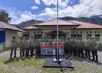 Polisi Jayawijaya Lestarikan Hutan Jayawijaya Dengan 1.000 Pohon Sin