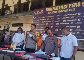 Pengungkapan Kasus Sabu Sebanyak Setengah Kilogram Senilai 2 Milliar Rupiah, Ini Penjelasan Kapolresta Jayapura