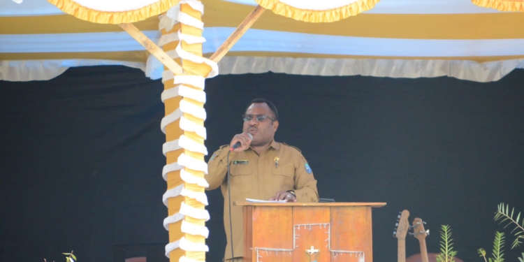 Bupati Jayawijaya Mendukung GKII Tingkatkan Kerohanian Umat