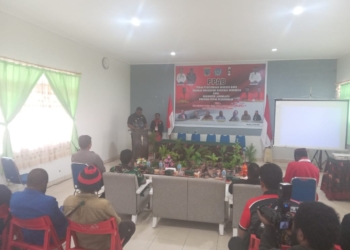 Bupati Jayawijaya Ajak GMNI Tanamkan Ideologi Bagi Penerus Bangsa