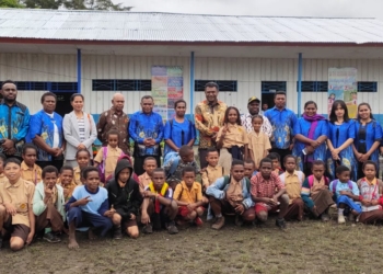 Bupati Jayawijaya Meresmikan Gedung SD YPK Betlehem Wamena