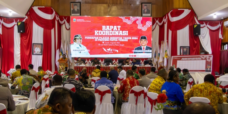 Gelar Deklarasi Pilkada Serentak, Pemprov Papua Tengah Pastikan Pilkada 2024 Aman dan Damai