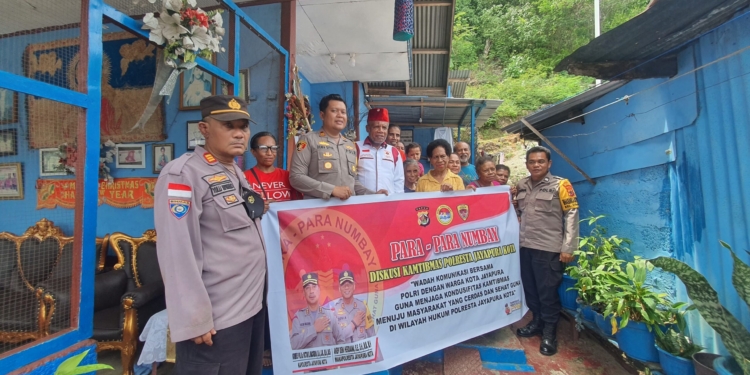 Patroli Kasih Biru dan Para-para Numbay Efektif Menekan Angka Kriminalitas Di Jayapura Selatan