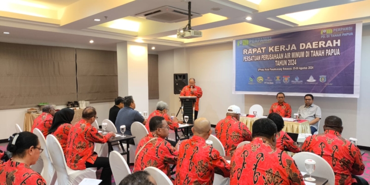 Rapat Kerja Daerah Persatuan Perusahan Air Minum Se Tanah Papua Di Kota Makasar Sulawesi Selatan