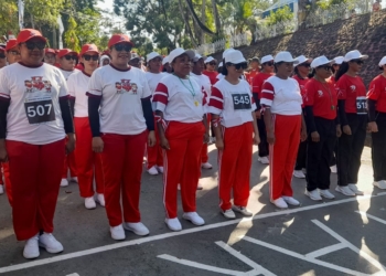 Pj Walikota : Melalui Lomba Gerak Jalan Peserta Bisa Peroleh Hal Ini